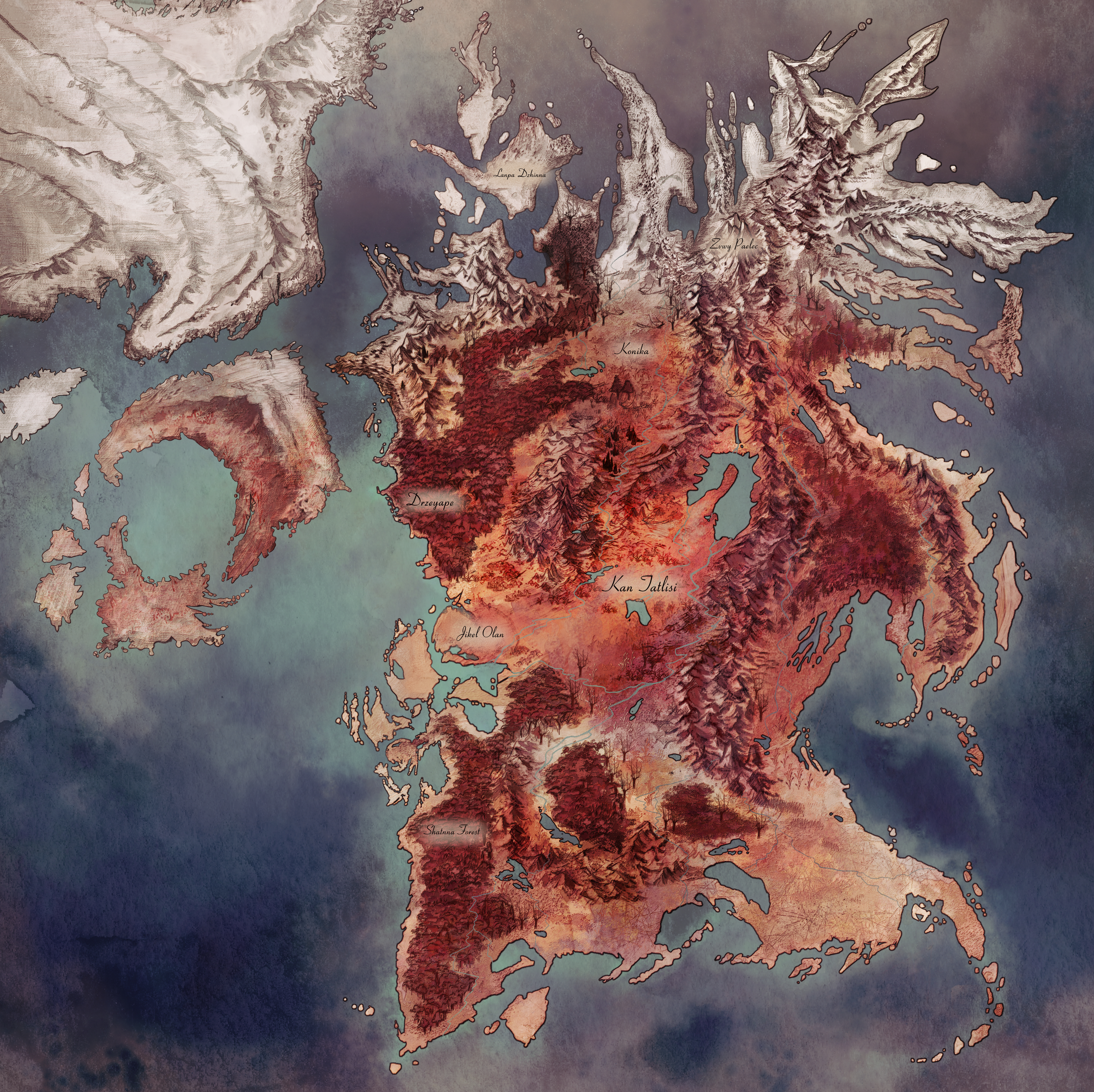 Esterasul Map